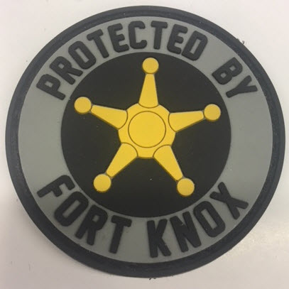 Protected by Fort Knox - Range Bag tag
